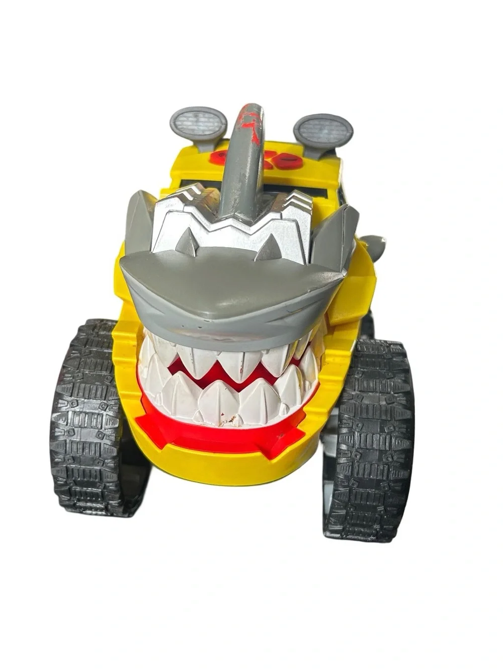 Adventure Force Jawsome Jammer Yellow Shark No Wake Truck Sound WORKS